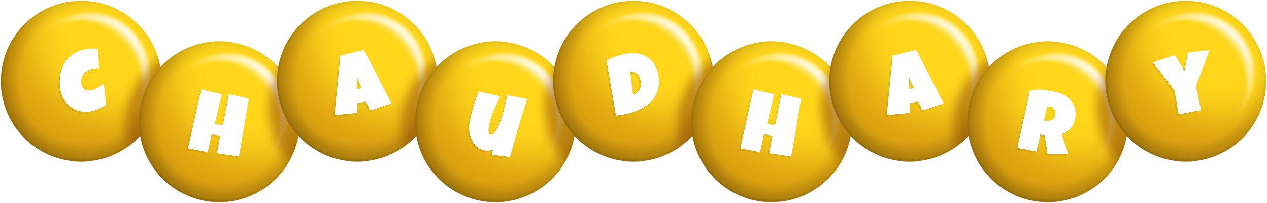 Chaudhary candy-yellow logo