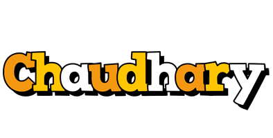Chaudhary cartoon logo
