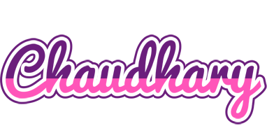 Chaudhary cheerful logo