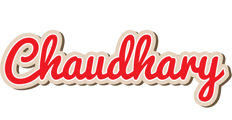 Chaudhary chocolate logo