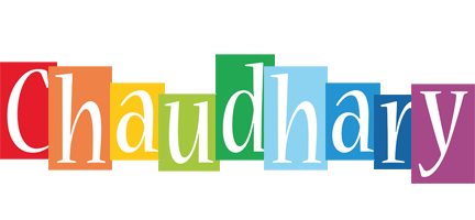 Chaudhary colors logo