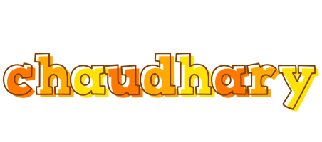 Chaudhary desert logo