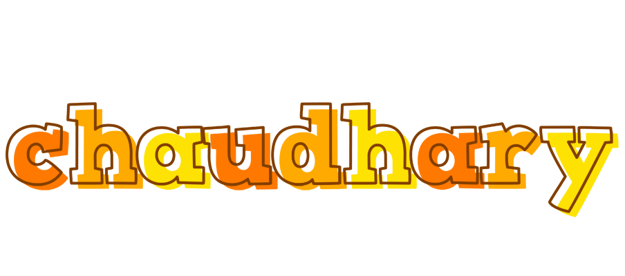 Chaudhary desert logo