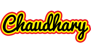 Chaudhary flaming logo