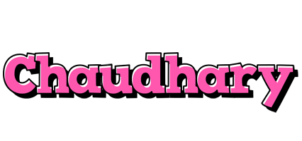 Chaudhary girlish logo