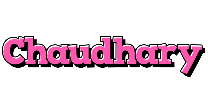 Chaudhary girlish logo