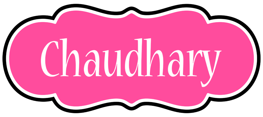 Chaudhary invitation logo