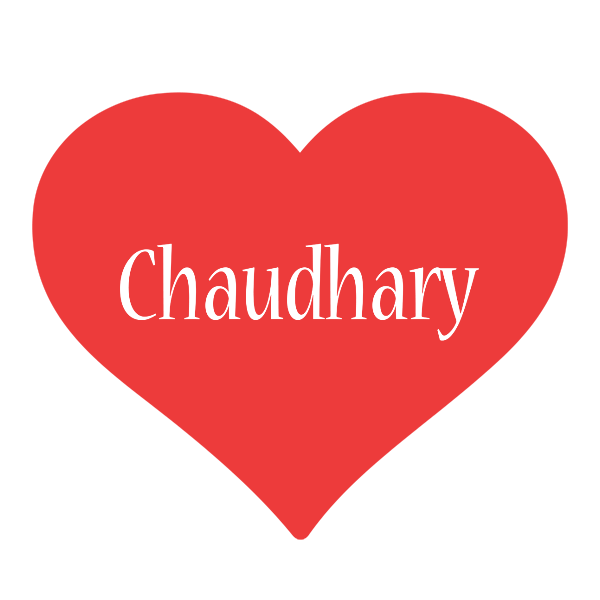 Chaudhary love logo