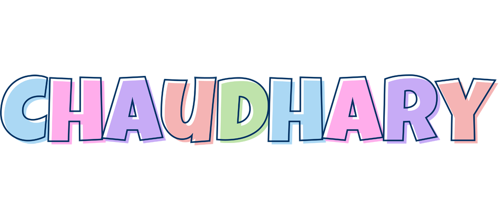 Chaudhary pastel logo