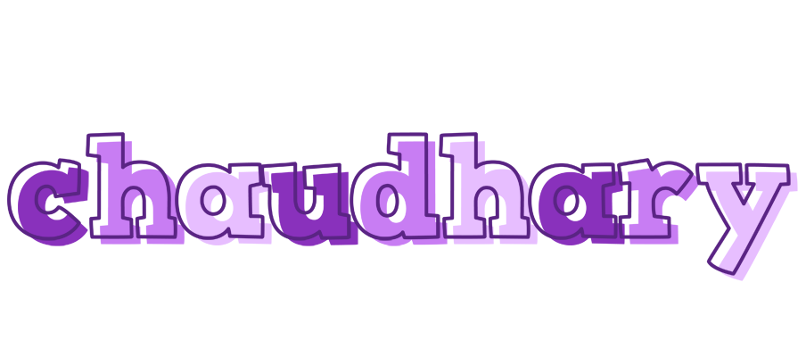 Chaudhary sensual logo