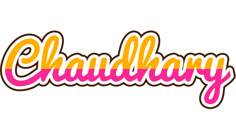 Chaudhary smoothie logo