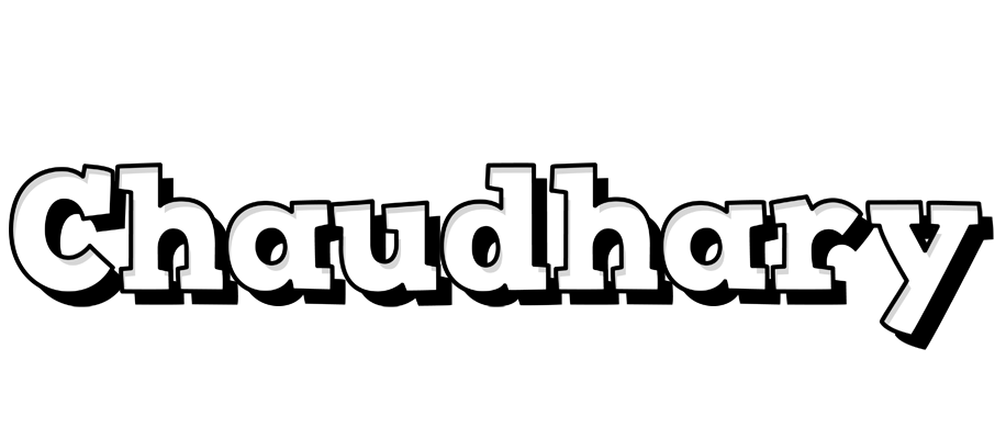 Chaudhary snowing logo