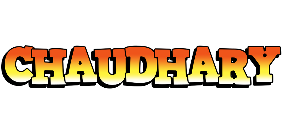 Chaudhary sunset logo