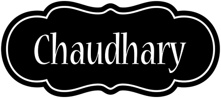 Chaudhary welcome logo
