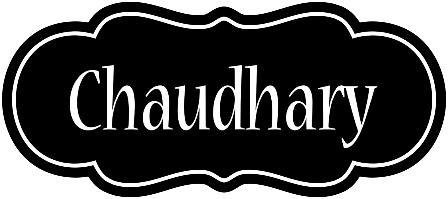 Chaudhary welcome logo