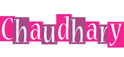 Chaudhary whine logo