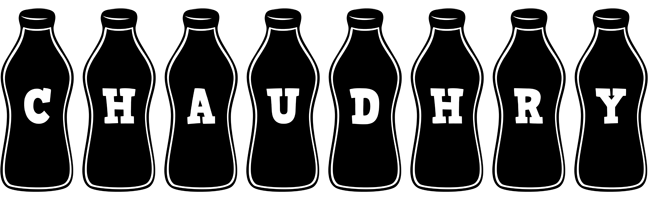 Chaudhry bottle logo