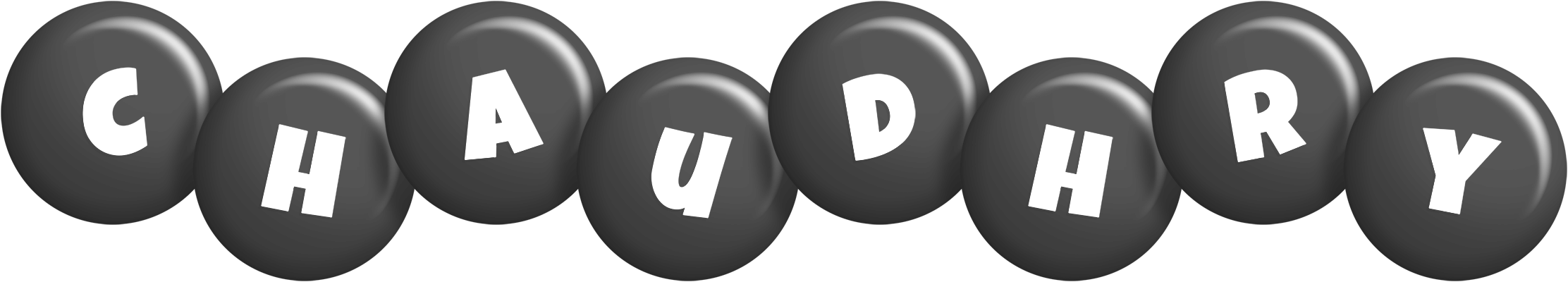Chaudhry candy-black logo