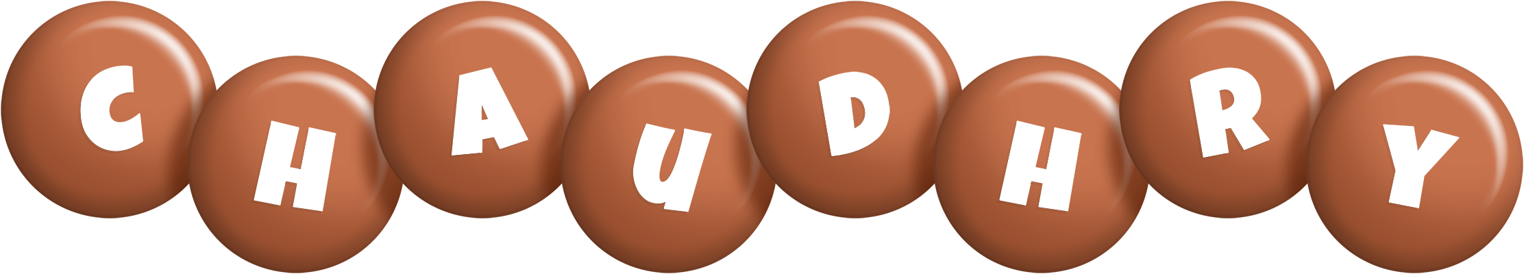 Chaudhry candy-brown logo