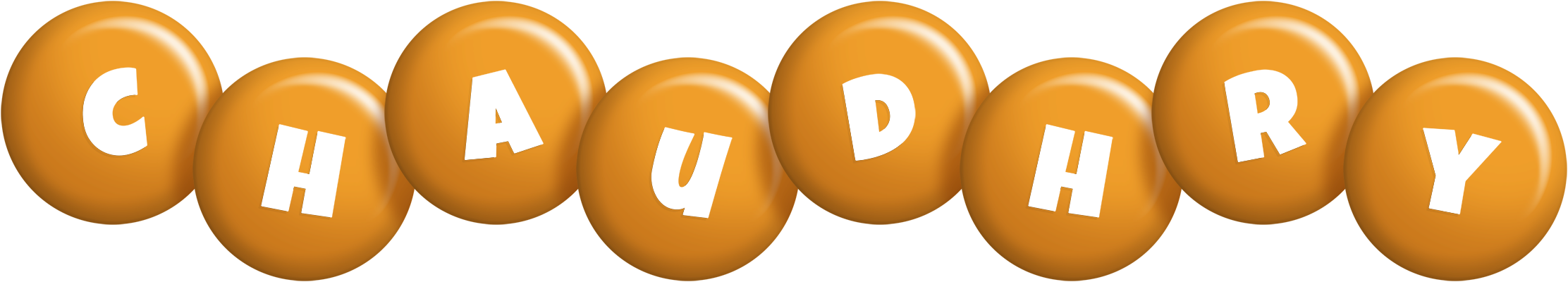 Chaudhry candy-orange logo