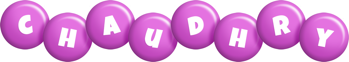 Chaudhry candy-purple logo