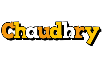 Chaudhry cartoon logo