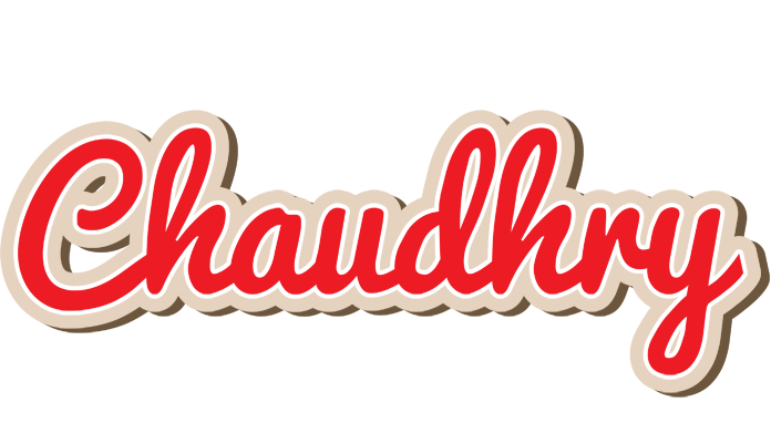 Chaudhry chocolate logo