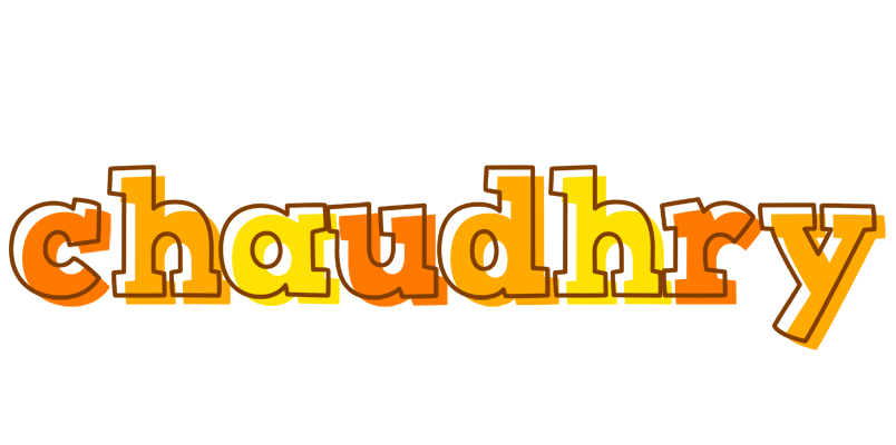 Chaudhry desert logo