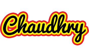 Chaudhry flaming logo
