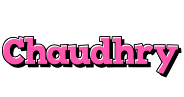 Chaudhry girlish logo