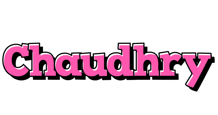 Chaudhry girlish logo