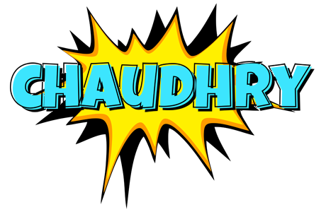 Chaudhry indycar logo