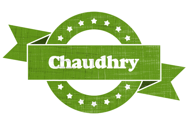Chaudhry natural logo