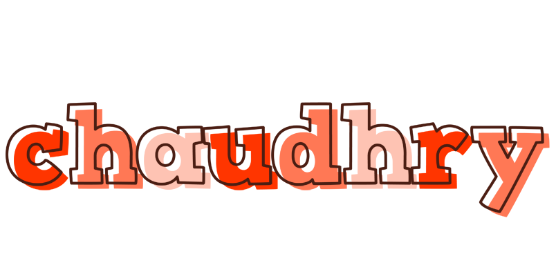 Chaudhry paint logo