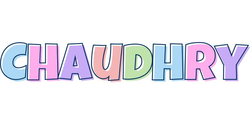 Chaudhry pastel logo