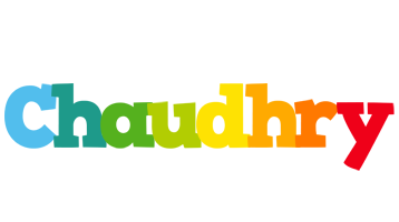Chaudhry rainbows logo