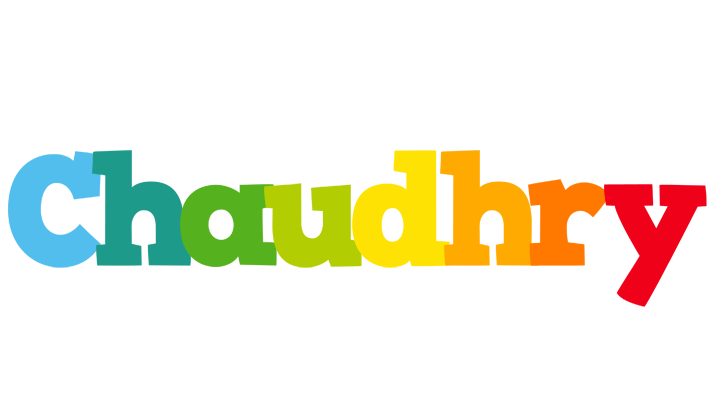Chaudhry rainbows logo