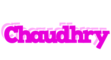 Chaudhry rumba logo