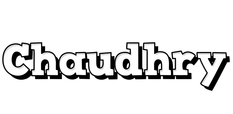 Chaudhry snowing logo