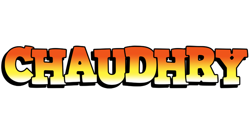 Chaudhry sunset logo