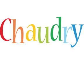 Chaudry birthday logo