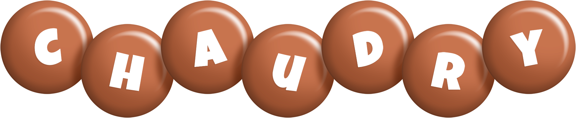 Chaudry candy-brown logo