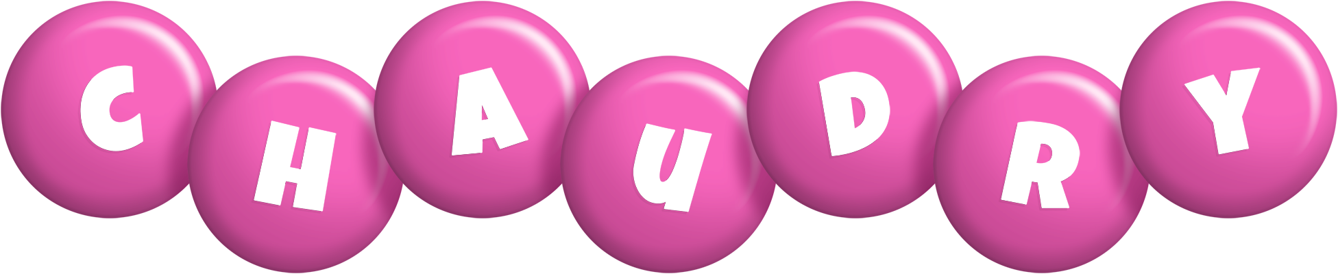Chaudry candy-pink logo