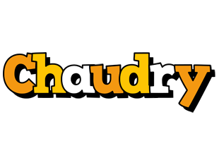 Chaudry cartoon logo