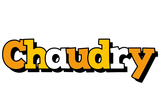 Chaudry cartoon logo