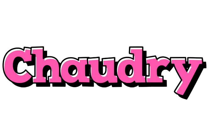 Chaudry girlish logo