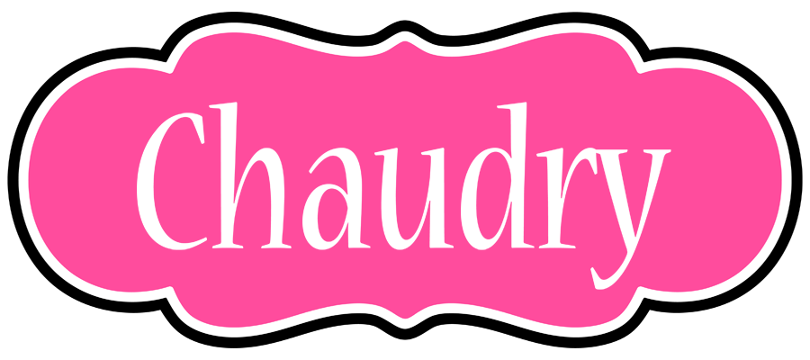 Chaudry invitation logo