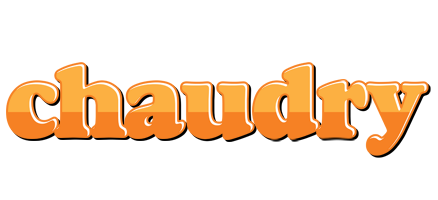 Chaudry orange logo