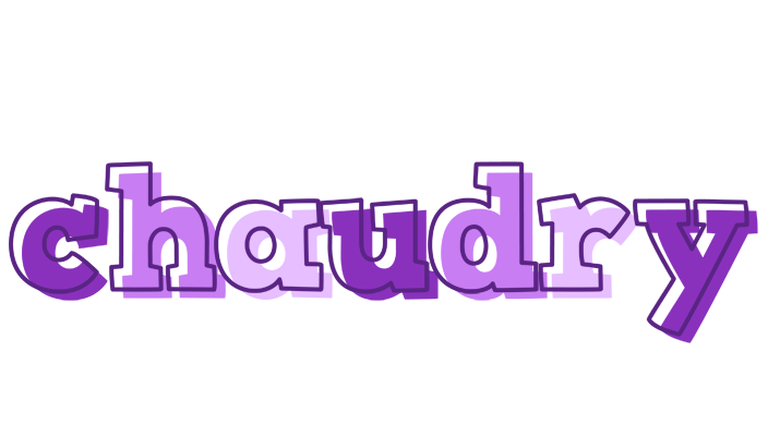 Chaudry sensual logo