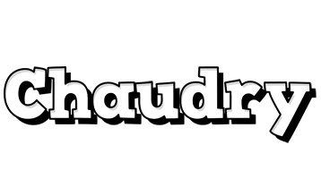 Chaudry snowing logo